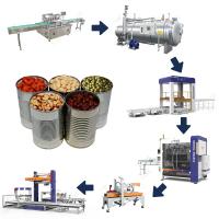 Máquina automática de enchimento e vedação de feijão de lata