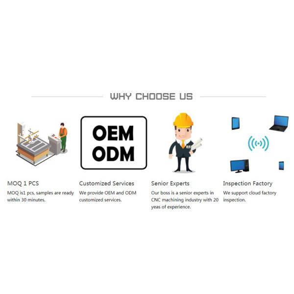 Обслуживание CNC оси частей 5 CNC ODM OEM поворачивая подвергая механической обработке поворачивая