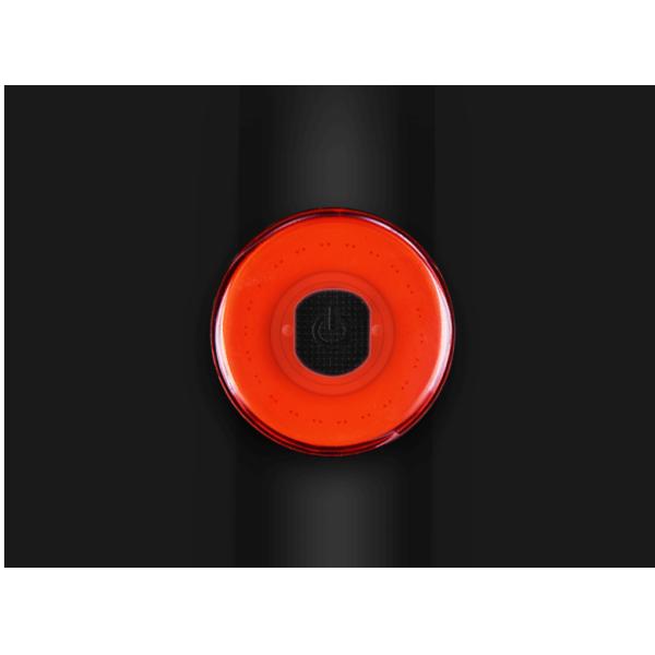 Intelligent Induction Brake Taillight Mountain LED Bicycle Light Aluminum Alloy IPX6