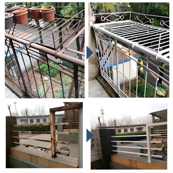 Акриловая двухкомпонентная полиуретановая краска для покрытия сталей и других металлических поверхностей