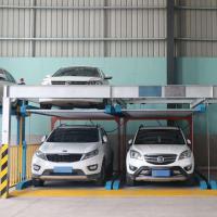 Elevador do carro da garagem dos níveis de Decker Parking System 2 do dobro do cabo entrançado de aço