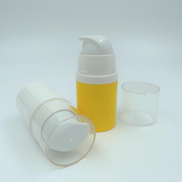Белое желтое печатание шелка бутылки насоса 50ml 80ml 100ml безвоздушное