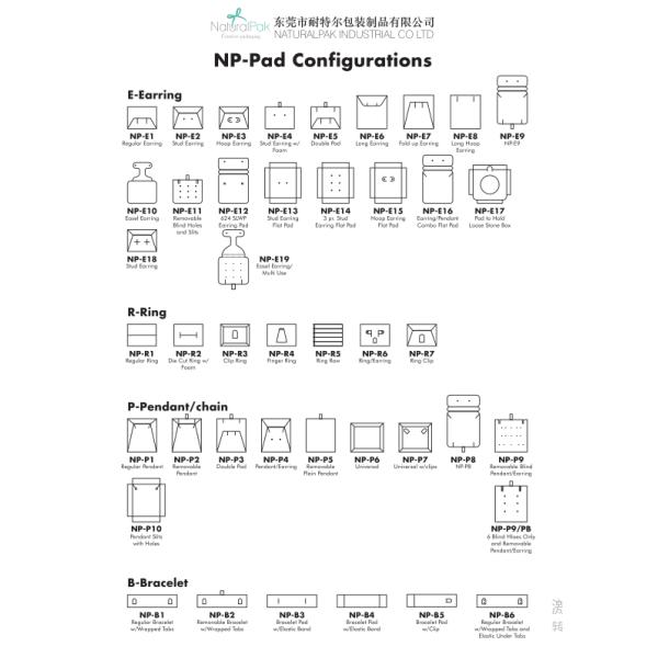 Octagon Shape Customized Jewelry Packaging Box With Gold Line