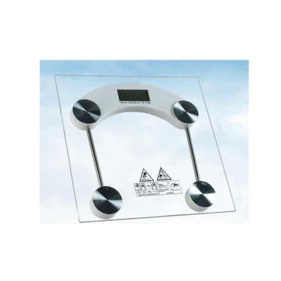 Escala de peso corporal digital de 180 kg OEM Escala de banheiro de vidro temperado