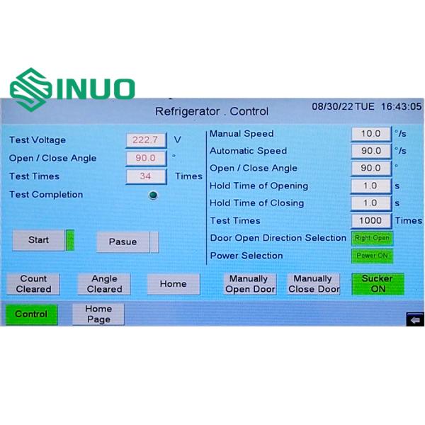 IEC60335-2-25 Микроволновая печь дверь холодильника дверь испытания выносливости