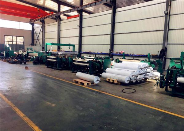 Stainless Steel Wire Mesh Machine , Shuttleless Type Wire Weaving Machine