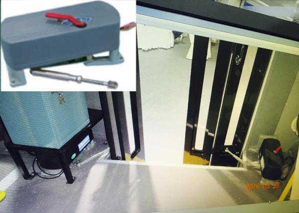 Single Or Double Panel Electric Bus Door Actuator 24V Or 12V  Bi - Folding Type