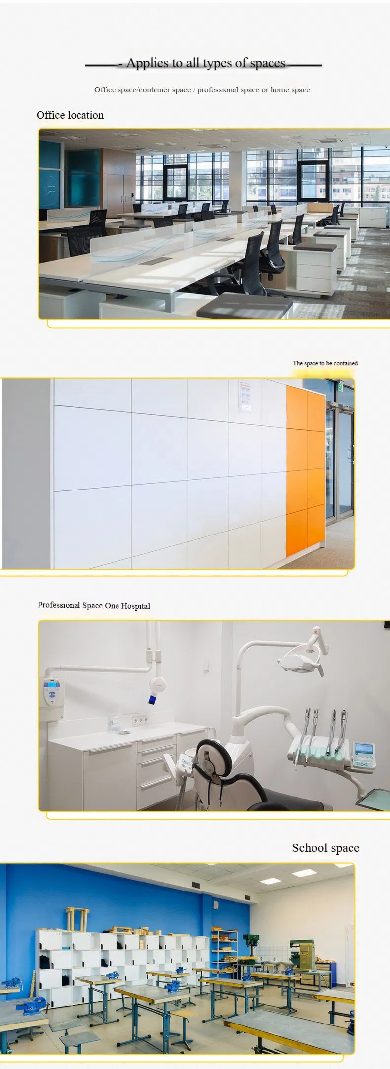 Fingerprint Smart Drawer Lock Double Cabinet Door Lock Free of Punching