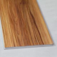 Textura de madeira personalizável SPC piso à prova de fogo pedra plástico composto com clique impermeável luxo SPC vinil clique