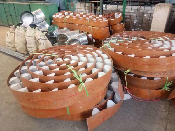 Plastic Cups and Strong Cups 2 Hole Elevator Buckets for Industrial Grain Rice Milling