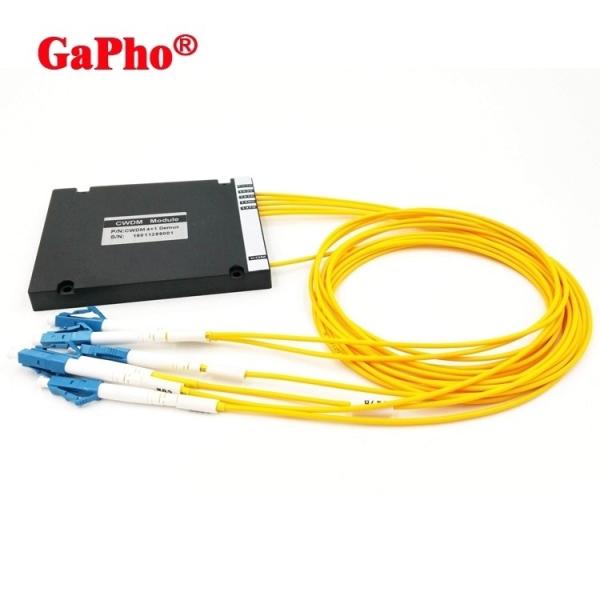 250um Bare Fiber 100Ghz Dense Wavelength Division Multiplexe DWDM FC / APC / UPC