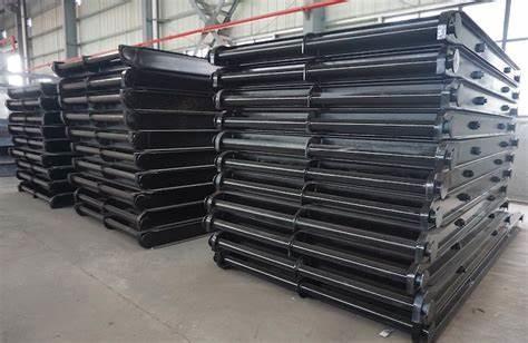 Oilfield Rubber Rig Mats wood composite foundation 3000 - 12000mm Length