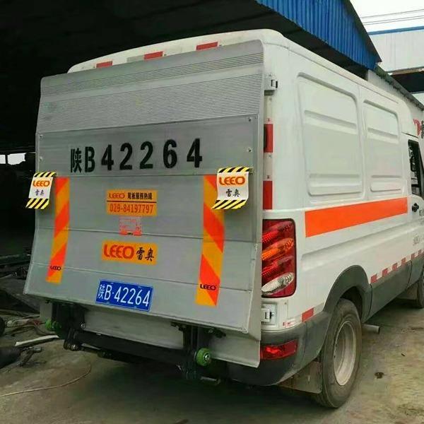 camionetes de Van Lift Gate Electric 1000kg da carga de 1.2m com portas do elevador