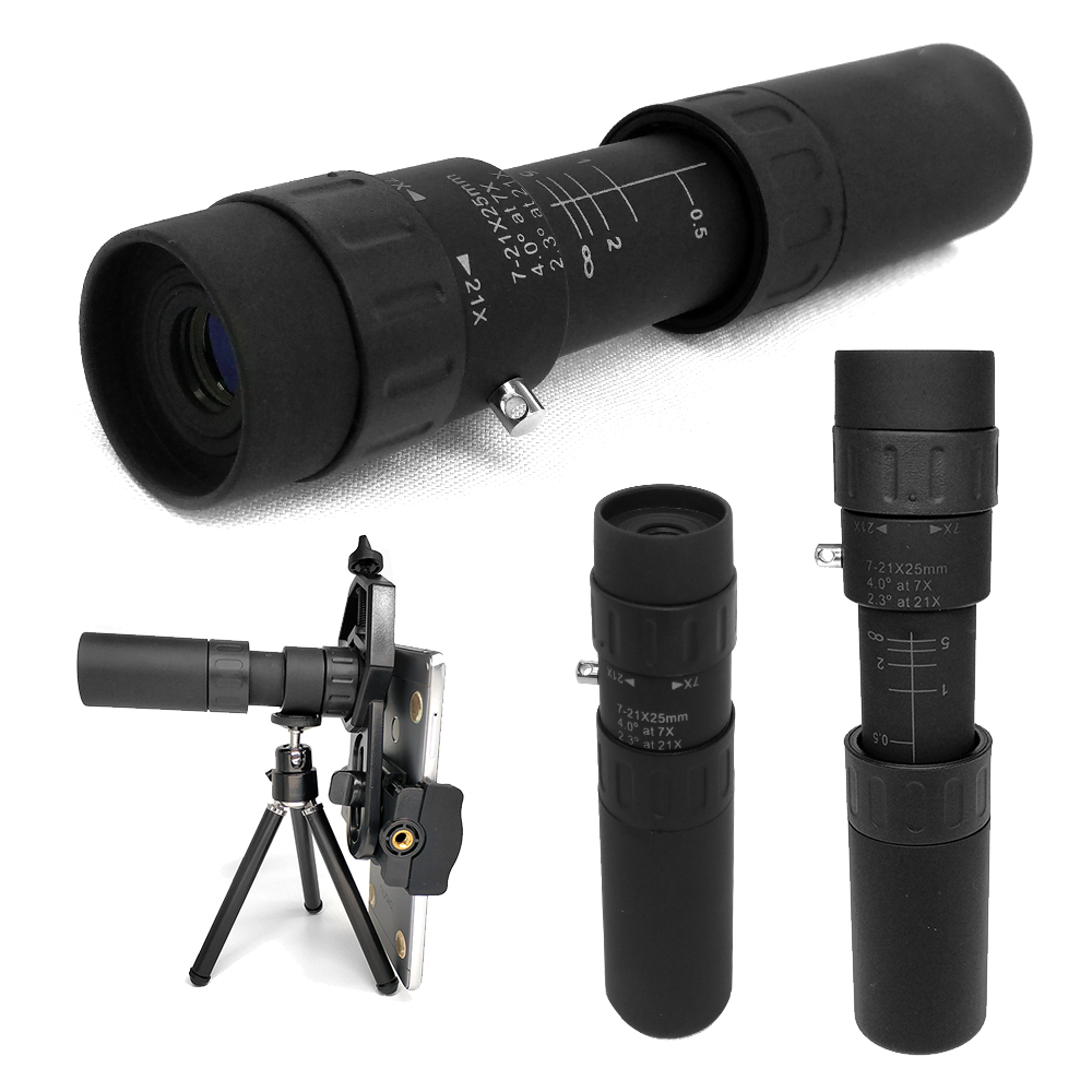 компакта доказательства удара сигнала 7-21x25 телескоп Monocular Monocular
