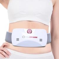 Cinturão de massagem da barriga em couro em relevo Tipo C Cinturão de vibração da gordura da barriga