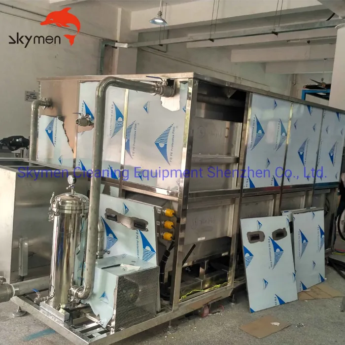 2000 Gallon Ultrasonic Cleaner for AC Coils with 66kW Heater