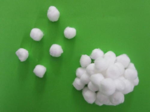 Video Outgoing Inspection Provided 0.1g-2.5g Cotton Ball Size Cotton Ball Making Machine