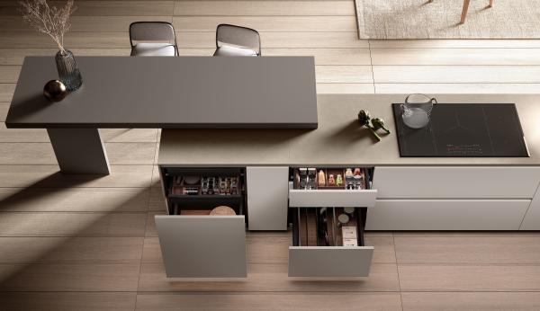 Tailored Modern Kitchen Cabinet White Lacquer Kitchen Set And TV Cabinet Customized