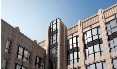 Building Exterior Curtain Wall Stone dry hanging installation