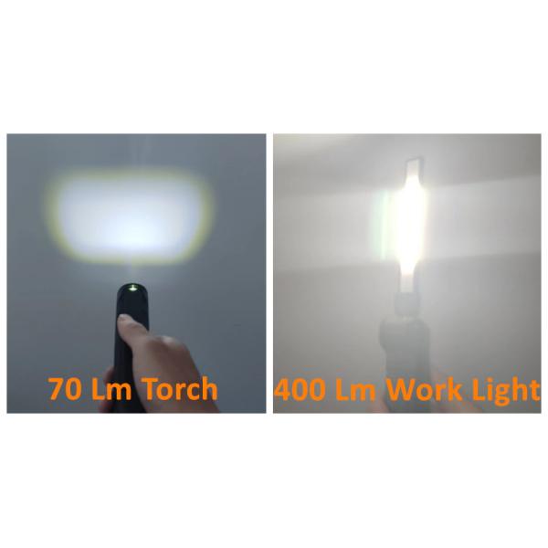 СИД света работы кармана руки складчатости Dimmable магнитное перезаряжаемые