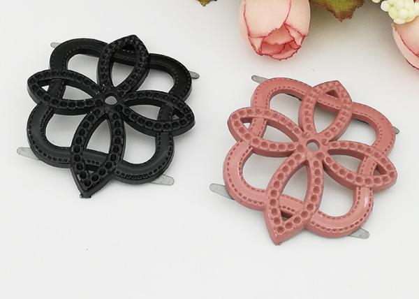 Eco Friendly Decorative Colorful Small Plastic Buckles For Gifts Shoe , Ladies Shoe D384