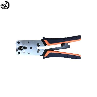 Ferramenta de friso modular dos conectores cat5e de RJ11/RJ45 6P8P