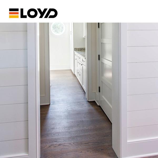 Custom Tempered Wood Glass French Doors Interior Powder Coating