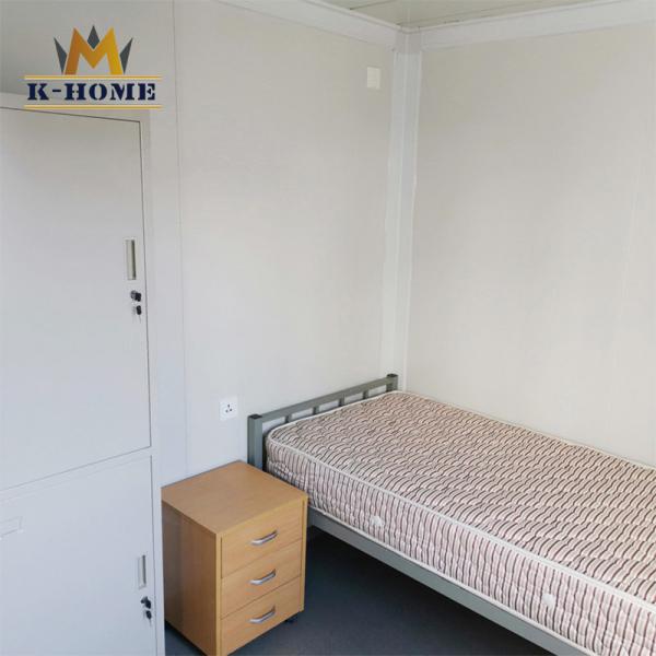 Customized Remote Location Temporary Dormitory Sandwich Panel Container House