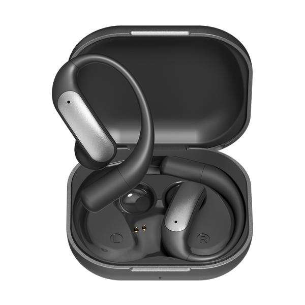 ETEK AI Translation OWS Earphone With Bluetooth 5.4 40mAh Earphone Battery 500mAh Charging Case (protected), F10 Composite Film