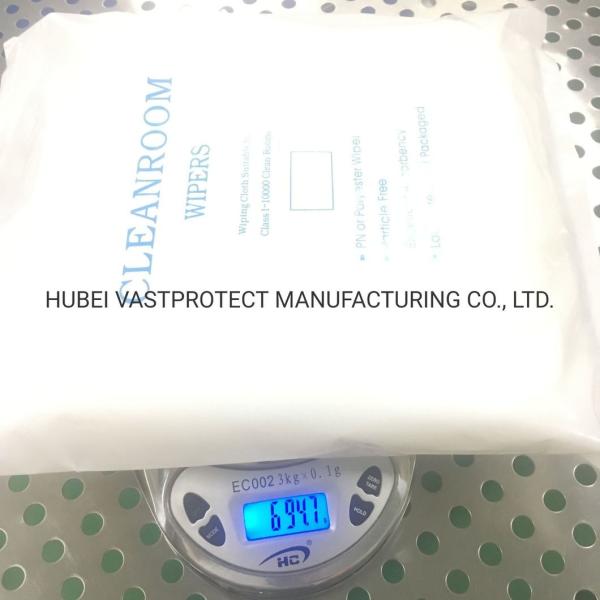 Белые 9 * 9 дюймов 100% полиэстер микроволокна чистые комнатные салфетки для очистки объектива камеры