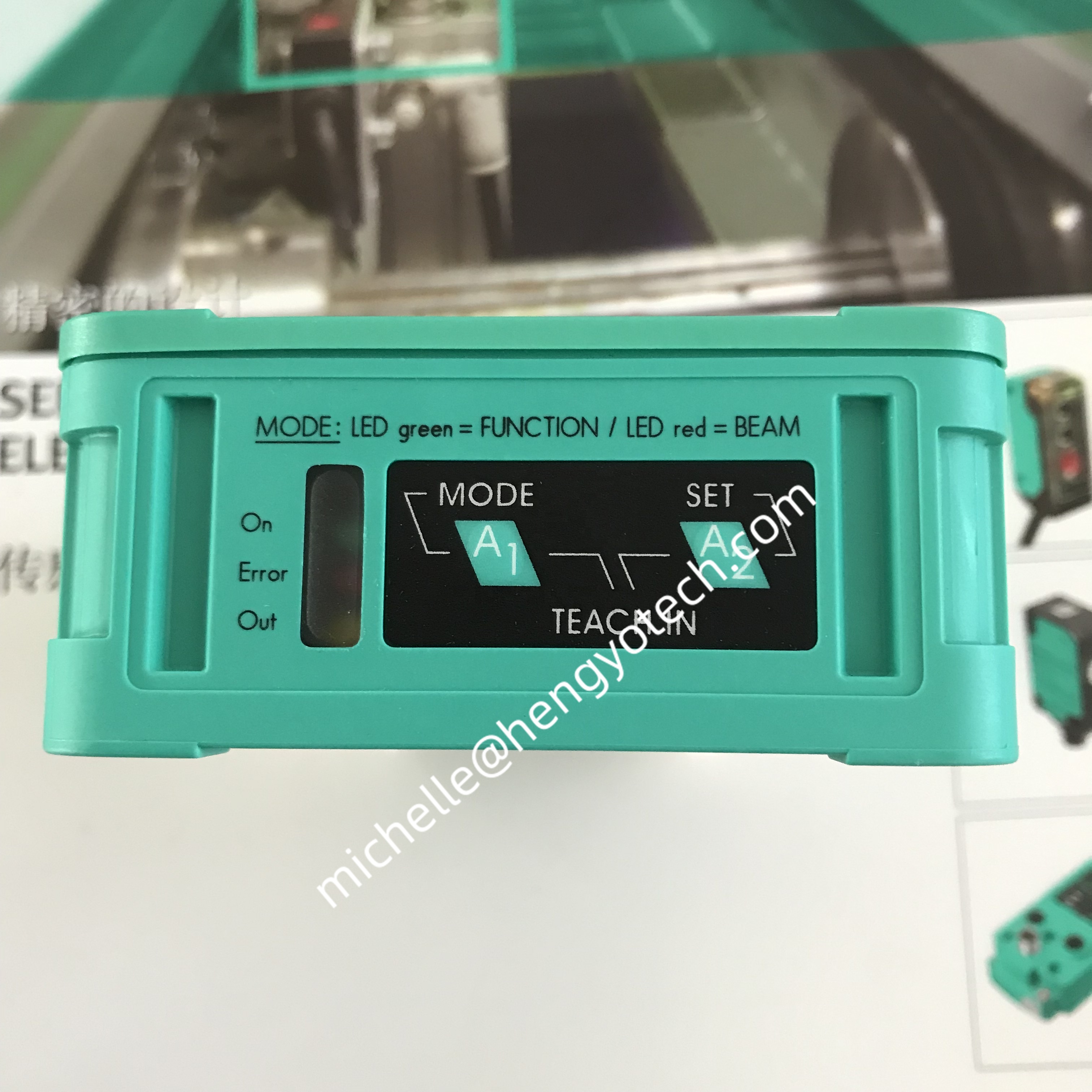 PEPPERL+FUCHS UB2000-F42-I-V15 Ultrasonic Sensor for Industrial Automation with Stainless Steel Housing and One Year Warranty