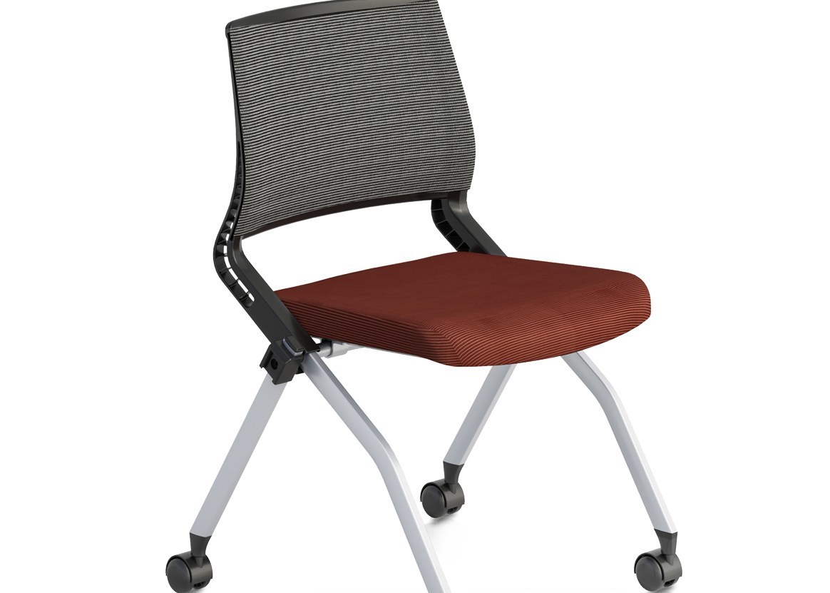 Diamond Training Chair with Flip Tabletop One Hand Operation Versatile Combination and Eight Colors