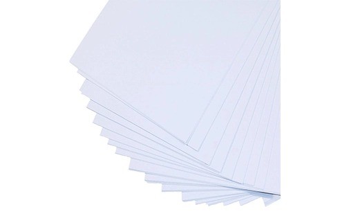 80gsm White Cardboard 80um White Carton Board 15X15CM