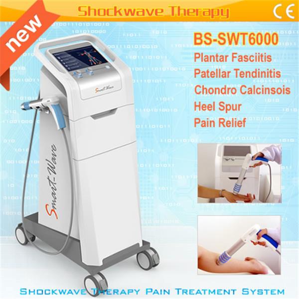 frequency up to 22Hz Shockwave therapy equipment BS-SWT6000 in rehabilitation and sport medicine