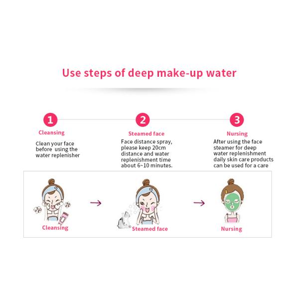 280W Professional Salon Facial Steamer with Nano Ionic Technology and Moisturizing Lamp