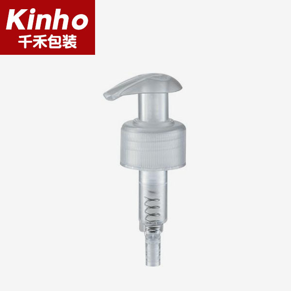 Ribbed Smooth Cosmetic Lotion Pump Spring Inside 24mm 28mm Plastic Left Right Lock