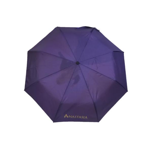 Auto Open 3 Fold Double Layer Telescopic Umbrella