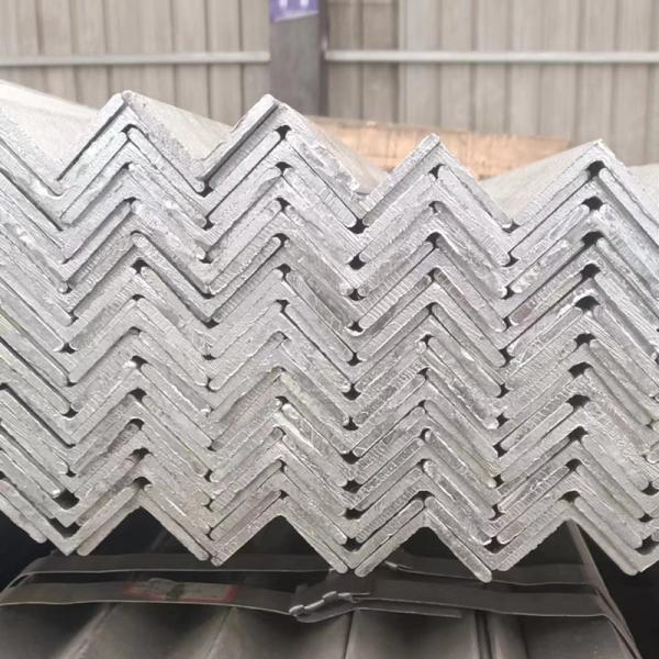 Welding and Cutting L Shape Galvanized Angle Steel Carbon Steel 100mm Production Services