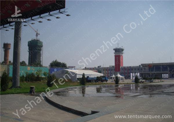 Outdoor UV Resistant Aluminum Profile AUDI Car Exhibition Tent PVC Fabric Cover