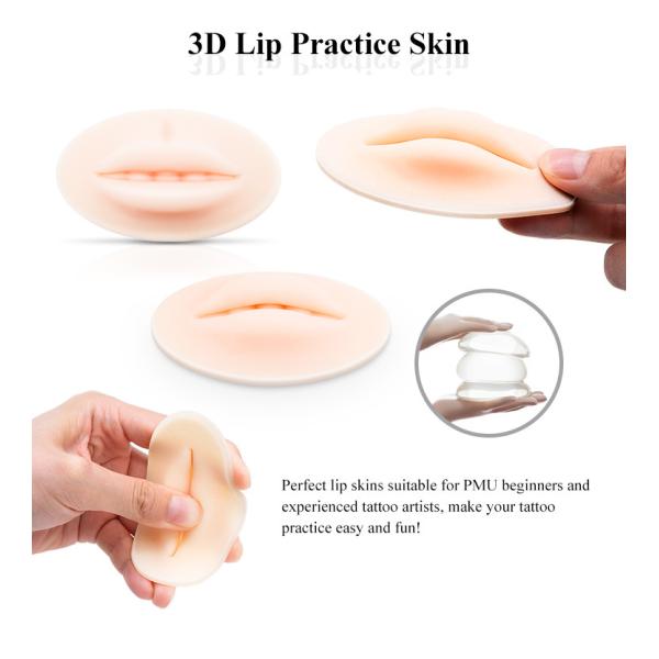 Кожа практики татуировки губы силикона 3D OEM для салонов красоты