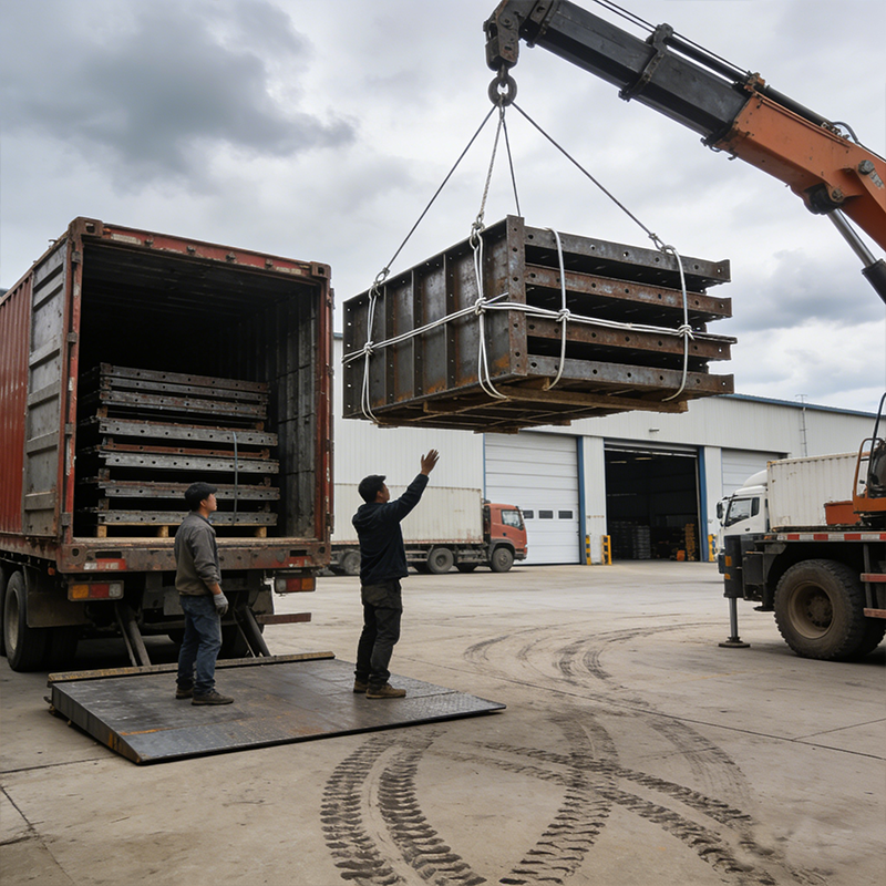 Corrosion Resistant Reusable High Strength Steel Formwork for Outdoor Construction