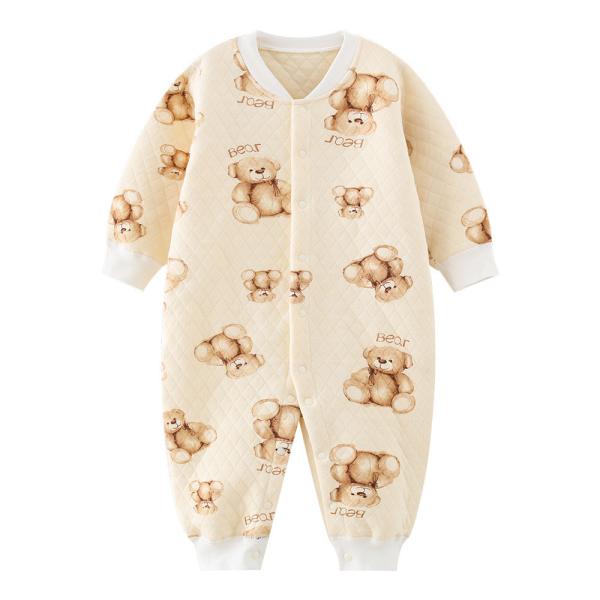 Newborn cute One-piece suit autumn and winter cotton baby romper baby clothes