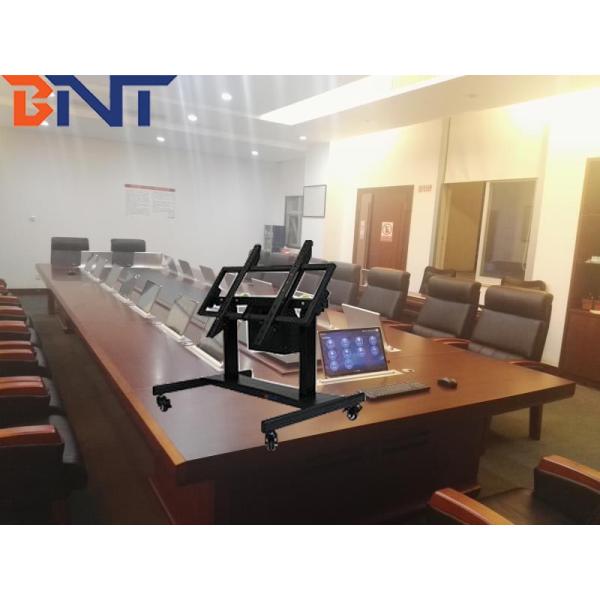 Мобильная стойка вагонетки ТВ переворачивает угол 90 градусов