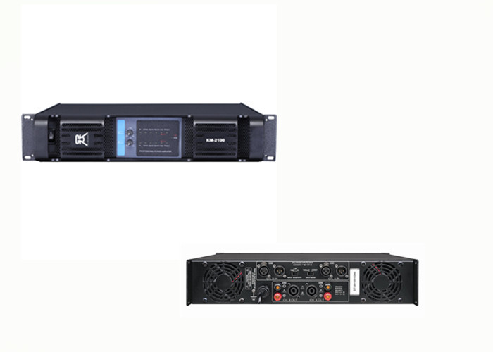Outdoor Concert Sound Audio 2 Channel Power Amplifier Studio , 1000 Watt
