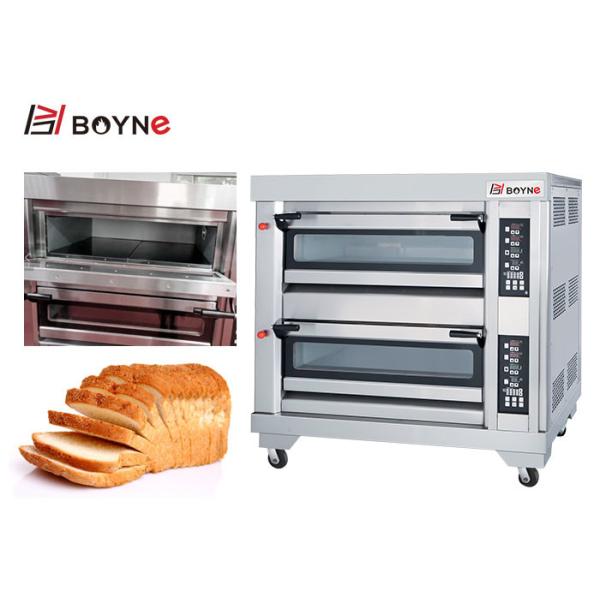 SS Commercial Bakery Kitchen Equipment Three Layer Gas Oven