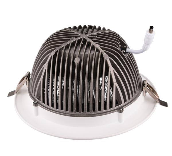 10W recessed  COB LED downlight for Residential, Indoor Lighting, Shops/hotel/office use aluminum