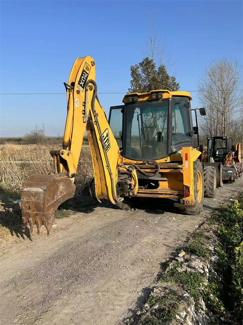 Использованный JCB 3CX Backhoe Loader Происхождение США JCB 3CX Wheel Backhoe Loader