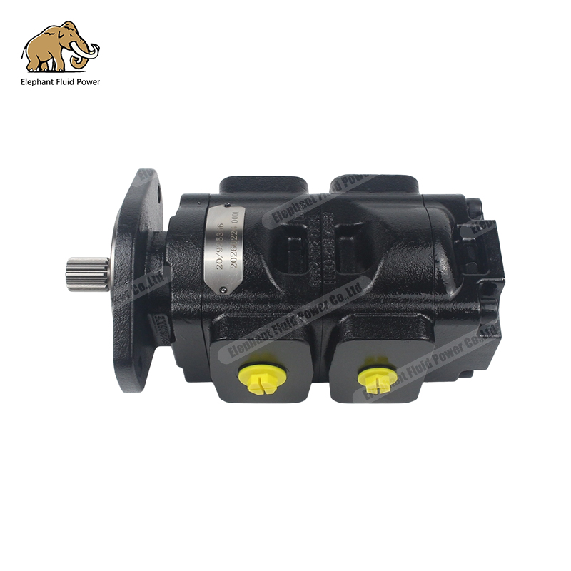 Genuine Parker 20/925366 Hydraulic Pump For JCB 214 / 3CX - OEM Twin Pump