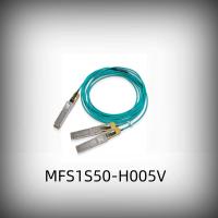 Low Latency Mellanox AOC cable MFS1S50-H005V Splitter Cable Ethernet 200GbE To 2x100GbE 5m
