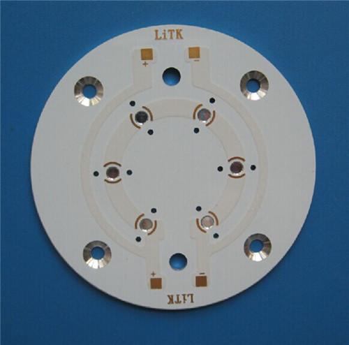 Aluminum PCB 1oz With Countersunk Holes